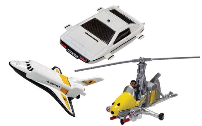 James Bond Air, Sea & Space Collection Triple Pack (Space Shuttle, Gyrocopter, Lotus Esprit) (1)