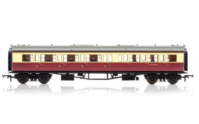 BR, Collett 'Bow-Ended' Corridor Composite (Left Hand), W6146W - Era 4 (1)