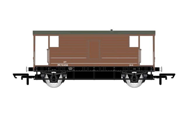 BR, D2068 20T Brake Van, M731792 - Era 4 (2)