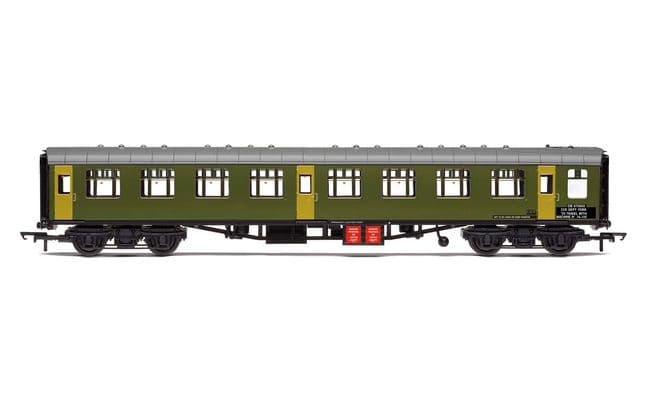 BR Departmental, ex-Mk1 SK Ballast Cleaner Train Staff Coach, DB 975802 - Era 7 (1)