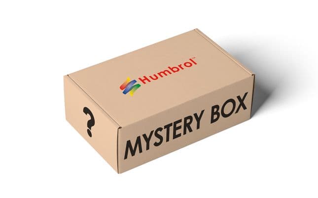 Humbrol Acrylic Paint Mystery Box Bundle - Guaranteed Minimum of 50 Pots! (1)