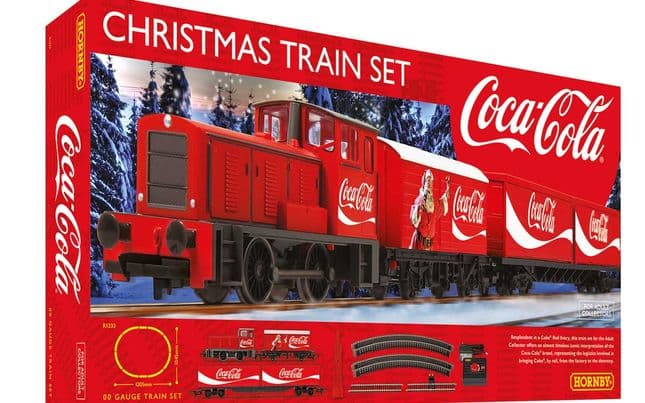 Coca Cola Christmas Train Set - EU Plug Version (5)