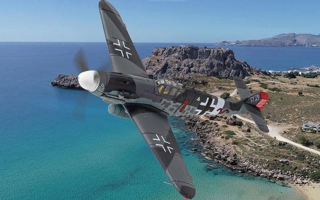 Messerschmitt Bf 109G-2 (Trop) 'Red 1' - JG 27 - Werner Schroer (2)