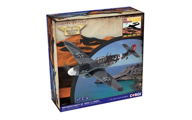 Messerschmitt Bf 109G-2 (Trop) 'Red 1' - JG 27 - Werner Schroer (4)