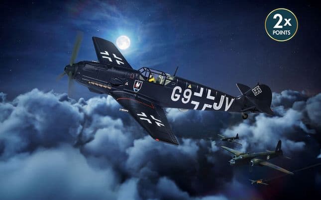 Messerschmitt Bf109 E-4 - NJG 1 - Nightfighter Operations (1)