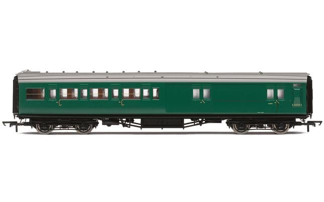 BR, Maunsell Corridor Four Compartment Brake Second, S3232S 'Set 399' - Era 5 (1)