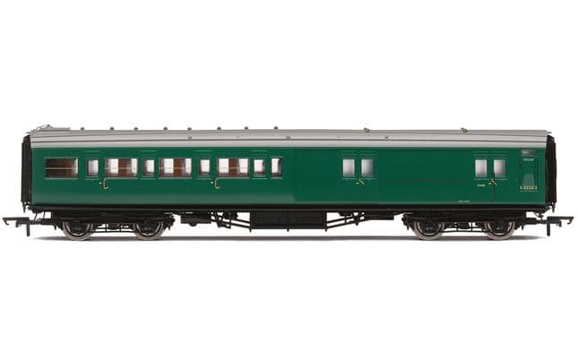 BR, Maunsell Corridor Four Compartment Brake Second, S3233S 'Set 399' - Era 5 (1)