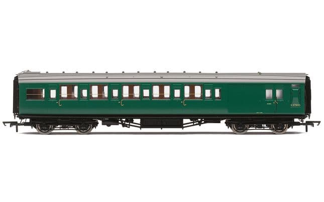 BR, Maunsell Corridor Six Compartment Brake Second, S2764S 'Set 230' - Era 5 (1)