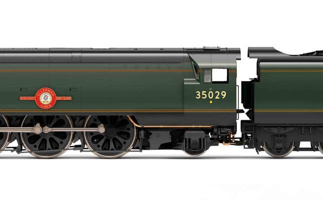BR, Merchant Navy Class, 4-6-2, 35029 ‘Ellerman Lines’ - Era 4 (2)