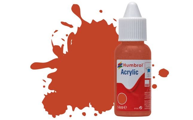 Acrylic Paint: 100 - Red Brown - Matt - (14ml) (1)