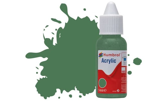 Acrylic Paint: 101 - Mid Green - Matt - (14ml) (1)