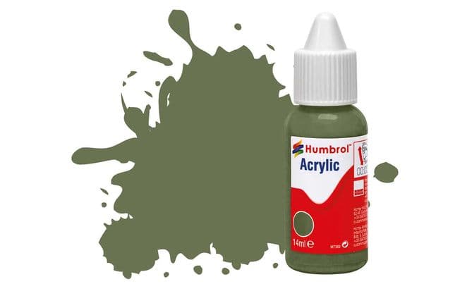 Acrylic Paint: 102 - Army Green - Matt - (14ml) (1)