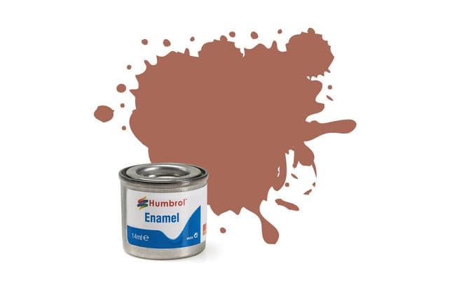 Enamel Paint: 113 - Rust - Matt - (14ml) (1)