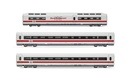 DB, set di 3 carrozze aggiuntive ICE 1 BR 401, livrea bianca/rossa, composto da 1 carrozza ristorante e 2 carrozze di 2a classe, ep. IV-V (1)