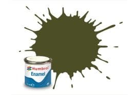 Enamel Paint: 155 - Olive Drab - Matt - (14ml) (2)
