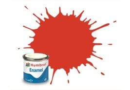 Enamel Paint: 174 - Signal Red - Satin - (14ml) (2)