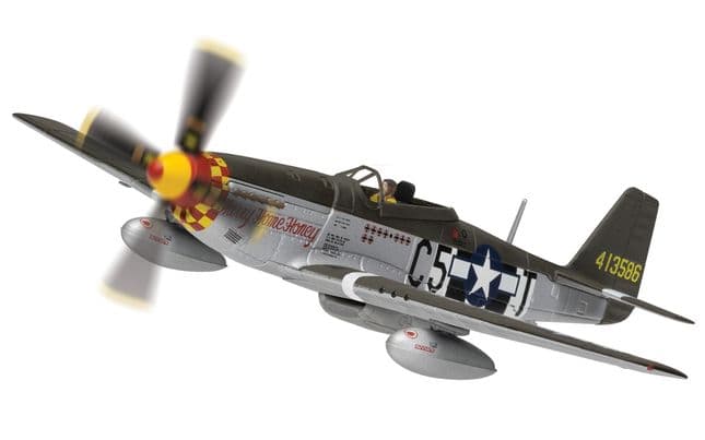North American P-51D Mustang 44-13586/C5-T Hurry Home Honey , Capt. Richard A Pete Peterson, 364th Fighter Squadron, 357th Fighter Group, Leiston, Suffolk July 1944 (5)