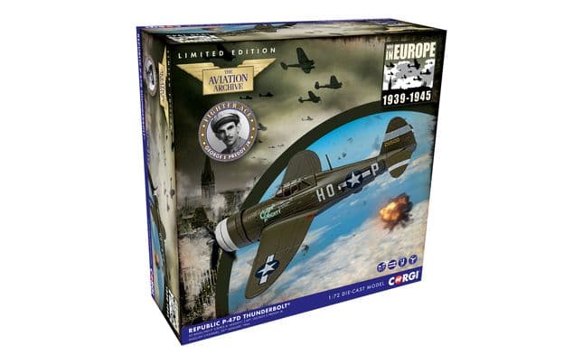 Republic P-47D Thunderbolt - 42-8500/HO-P 'Cripes A'Mighty' - Maj. George Preddy (7)