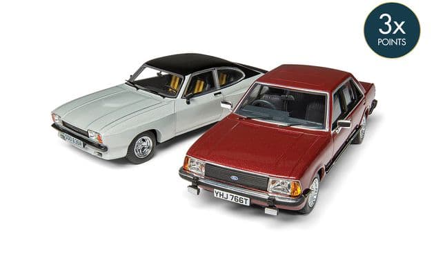 Screen Stars: Ford Capri Mk2 X-Pack & Ford Granada Mk2 2.8i Ghia - Twin Car Pack (1)