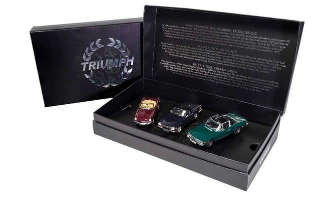 Sporting Triumph collection. Stag, Spitfire TR6 (1)