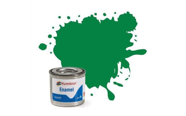 Enamel Paint: 2 - Emerald Green - Gloss - (14ml) (1)