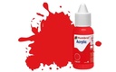 Acrylic Paint: 209 - Fluorescent Fire Orange - Gloss - (14ml) (1)
