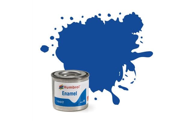 Enamel Paint: 222 - Moonlight Blue - Metallic - (14ml) (1)