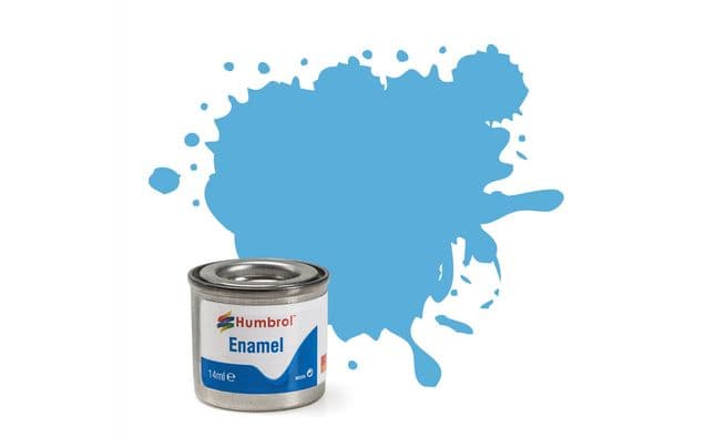 Enamel Paint: 47 - Sea Blue - Gloss - (14ml) (1)