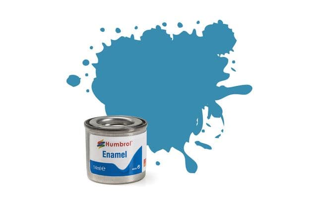 Enamel Paint: 48 - Mediterranean Blue - Gloss - (14ml) (1)