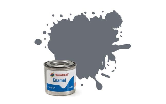 Enamel Paint: 5 - Dark Admiralty Grey - Gloss - (14ml) (1)