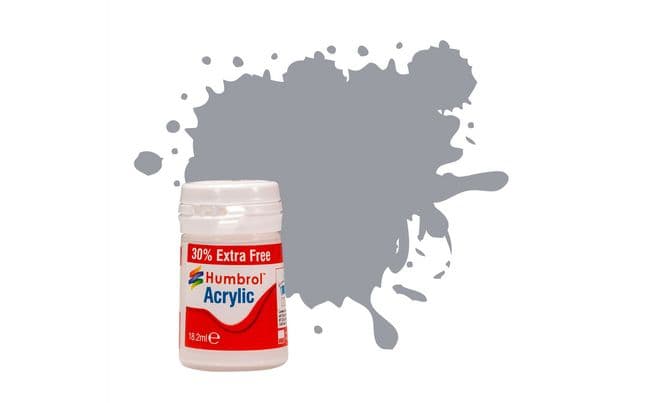Acrylic Paint: 64 - Light Grey - Matt - (14ml + 30% Extra Free Pot) (1)