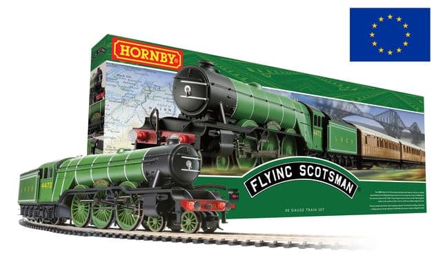 Flying Scotsman Train Set - Euro 2 pin plug (1)