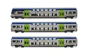 FS Trenitalia, set di 3 carrozze Vivalto, livrea DPR, nuovo logo "Vivalto", composto da carrozza pilota e 2 carrozze intermedie, ep. VI (1)
