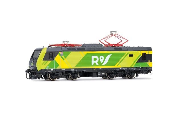 FS Trenitalia, E.464, nuova livrea “Regionale”, verde/giallo (1)