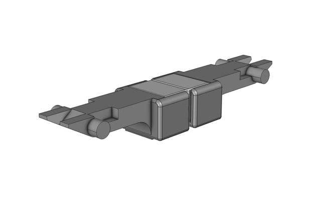 (H0 1:87) Piccola stazione ferroviaria con rimessa (3)
