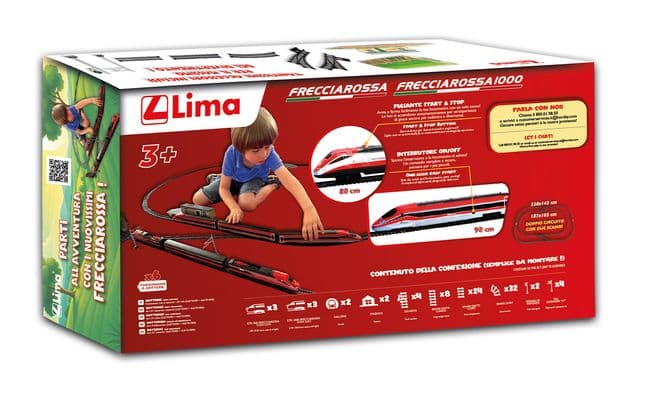 Set Lima Double Frecciarossa con doppio scambio per giovani appassionati (2)