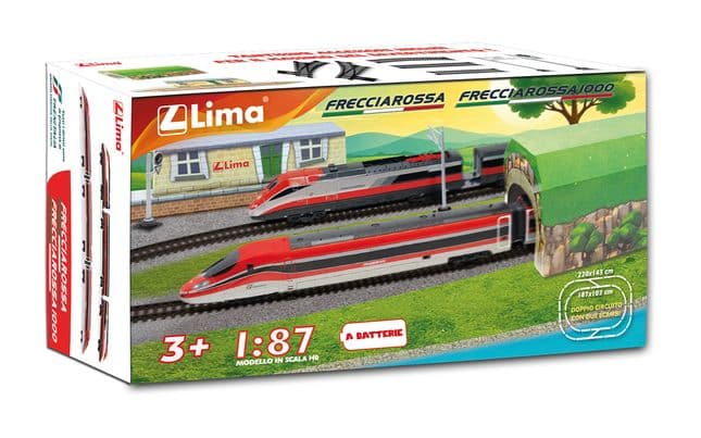 Set Lima Double Frecciarossa con doppio scambio per giovani appassionati (3)