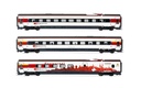 SBB, set di 3 carrozze aggiuntive EMU classe RABe 503, livrea bianca, ep. VI (1)