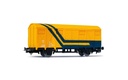 FS, carro ausiliario Vva per treno soccorso, livrea giallo/blu (1)