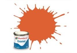 Enamel Paint: 82 - Orange Lining - Matt - (14ml) (2)