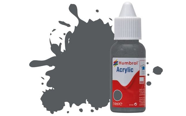 Acrylic Paint: 125 - US Dark Grey - Matt - (14ml) (1)