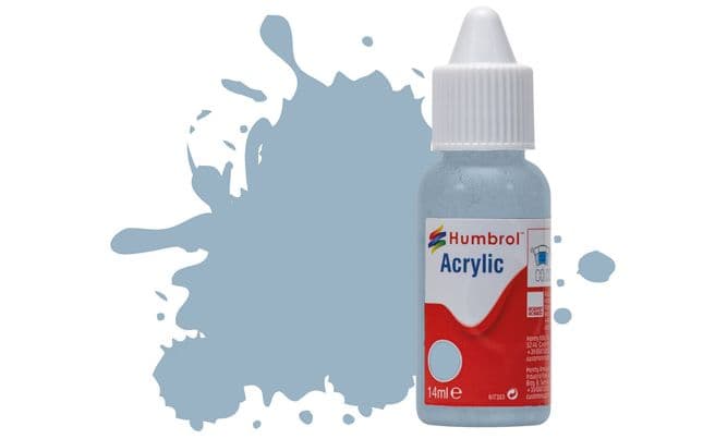 Acrylic Paint: 128 - US Compass Grey - Matt - (14ml) (1)