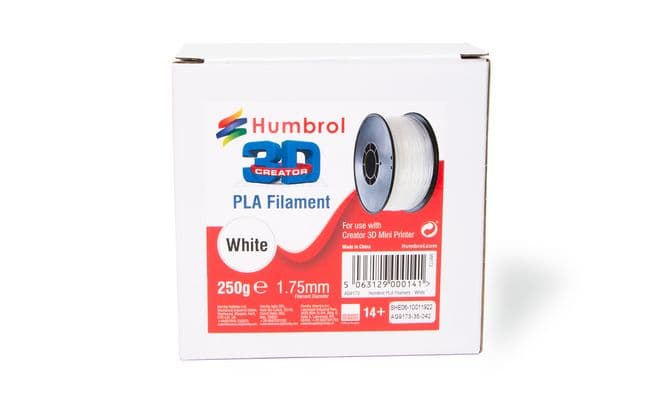 PLA Filament (White) (1)