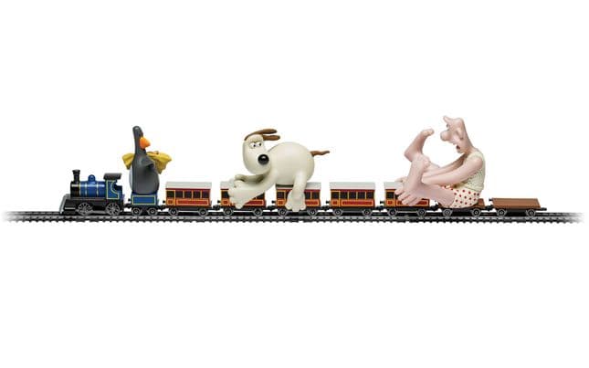 Wallace & Gromit - The Wrong Trousers - Feathers McGraw & Locomotive (4)