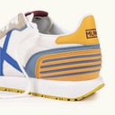 MUNICH MASSANA 343 Retro Running trainers White, Grey and Blue (8)