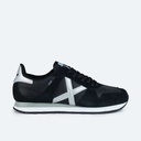 MUNICH MASSANA 432 Retro Running trainers Black and Silver (1)