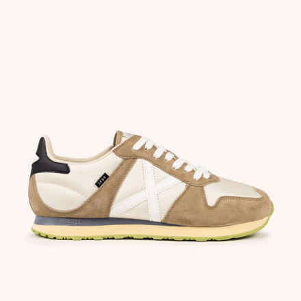 MUNICH MASSANA 433 Retro Running trainers Khaki Green (9)