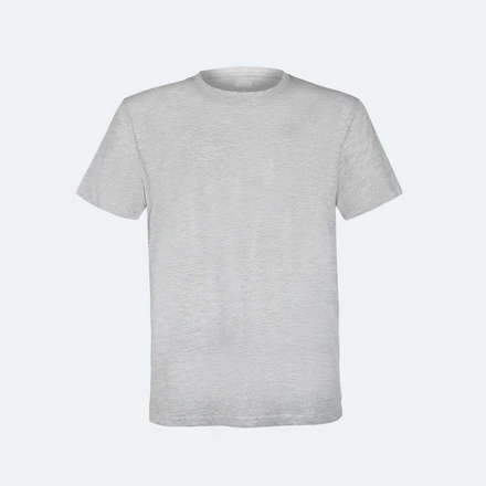 Gray cotton-viscose casual MUNICH T-shirt (2)