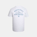 Basic white cotton MUNICH T-shirt (7)