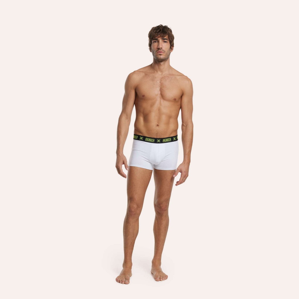 MUNICH white cotton-elastane boxer briefs (3)